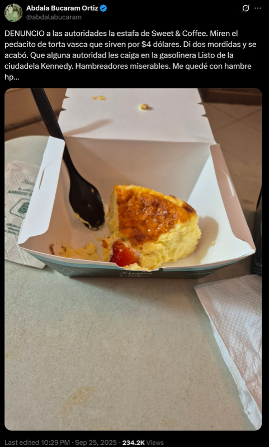 Torta del Sweet and Coffee